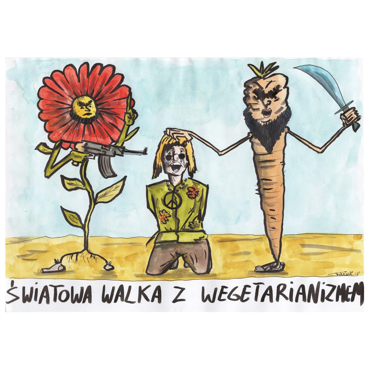 The global fight against vegetarianism.