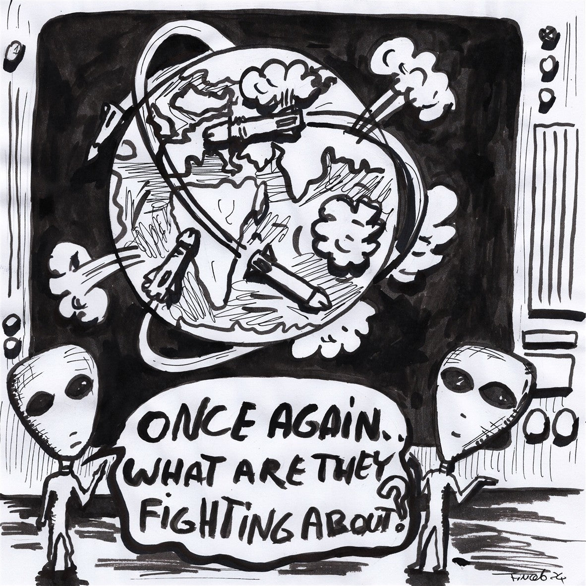 What are they fighting aboout?