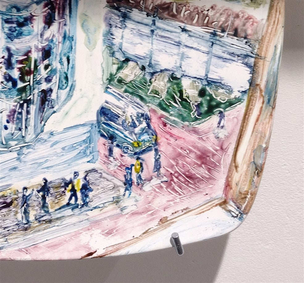 Police intervention.