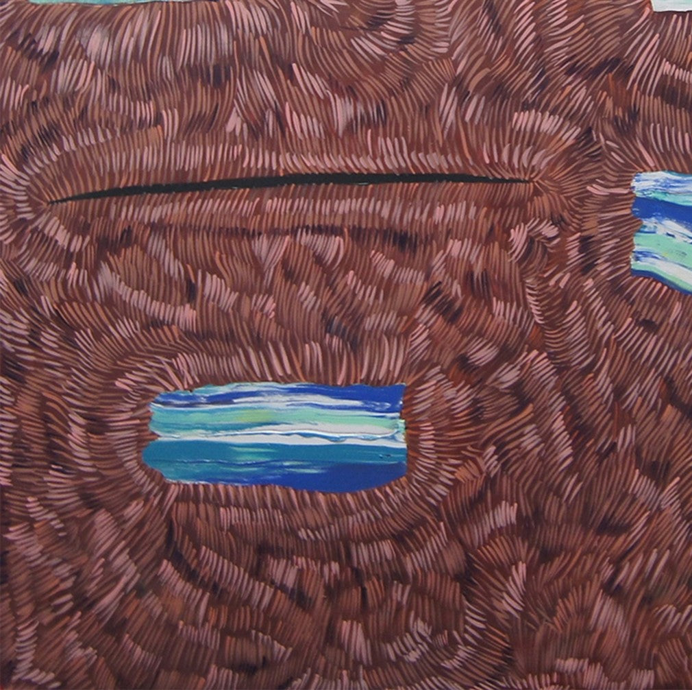 The slashing wound of reality.