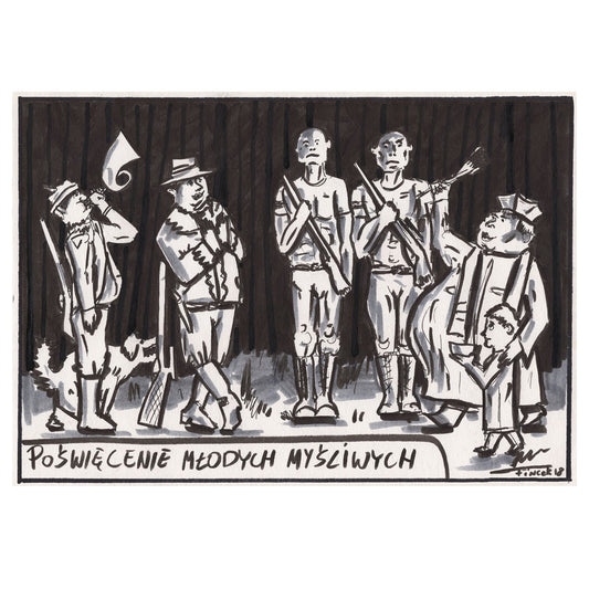 Consecrated by a priest.