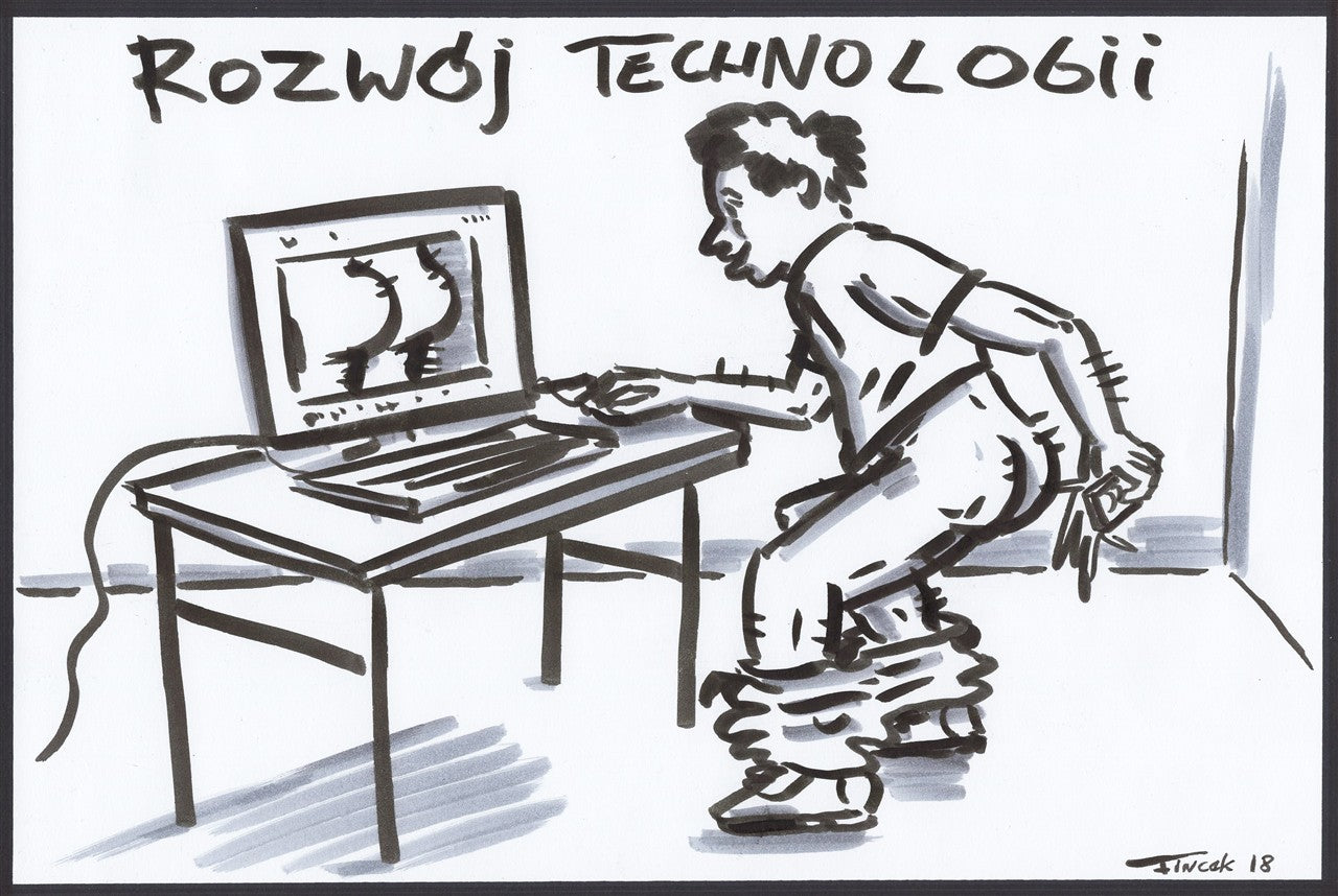 Development of technology.