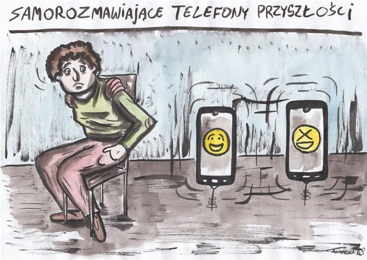Self-talking smartphones.